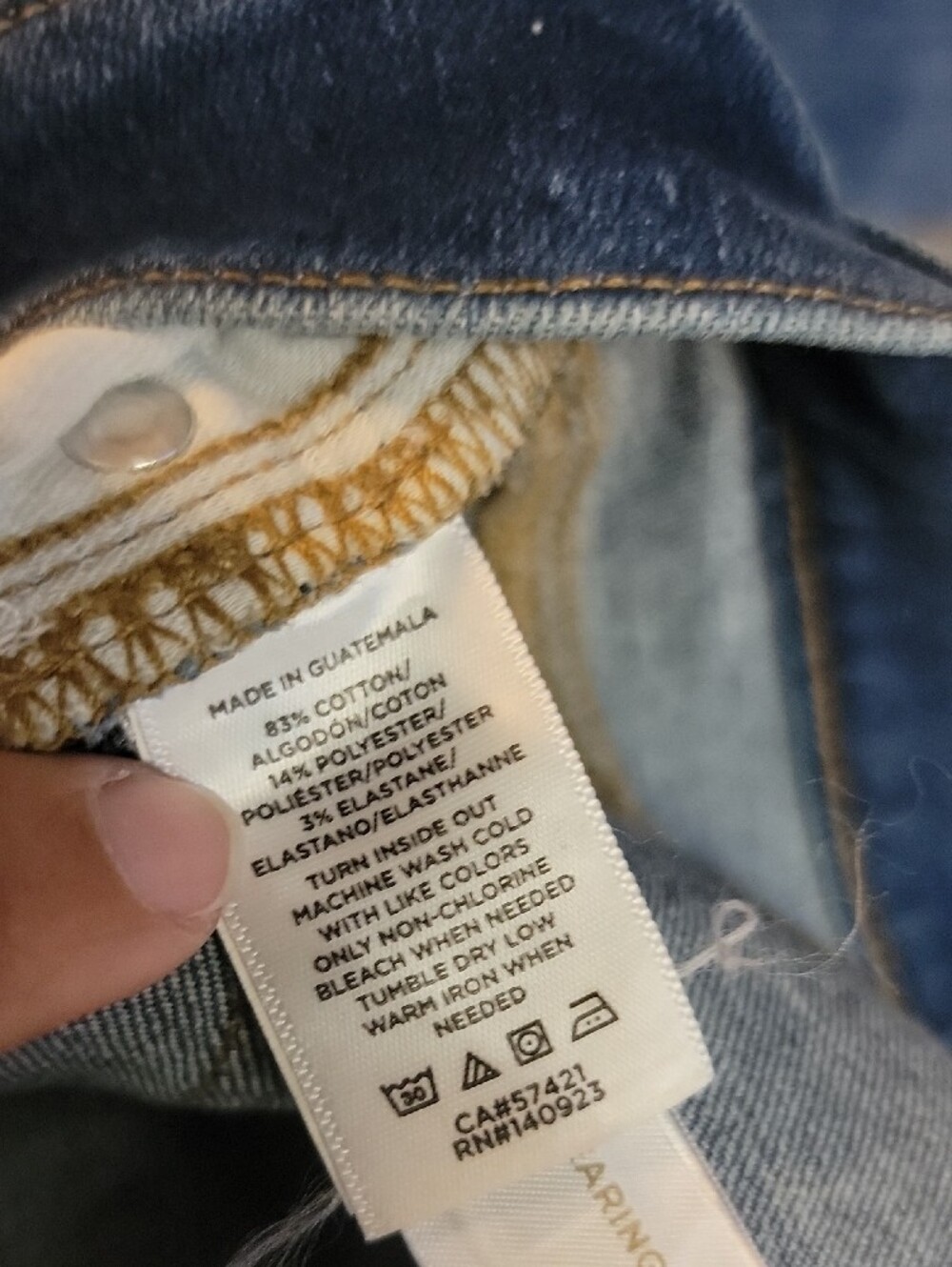 LOFT Indigo Skinny Jeans - Picture 7 of 7